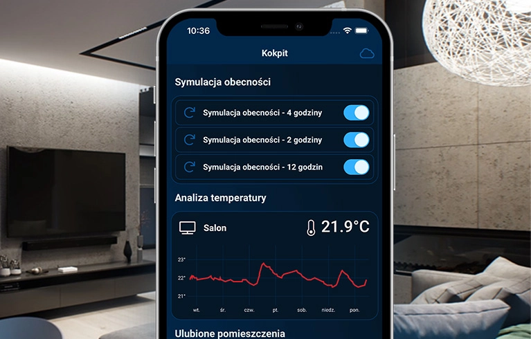 A család jelenlétének szimulálása, amikor nincs otthon senki